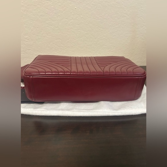 *EUC*Prada Soft Calf Impunture Diagramme Chain Bag - Picture 6 of 16